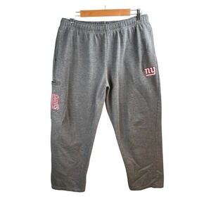 Vintage NFL Team Apparel NY Giants Embroidered Sweatpants Mens Large Gray